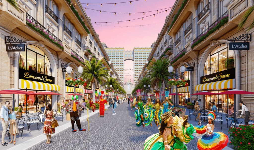 Nằm tại trung tâm Khu đô thị Vạn Phúc, phố đi bộ Royal Vạn Phúc sẽ là tâm điểm thu hút du khách trong và ngoài nước khi đến TP.HCM 