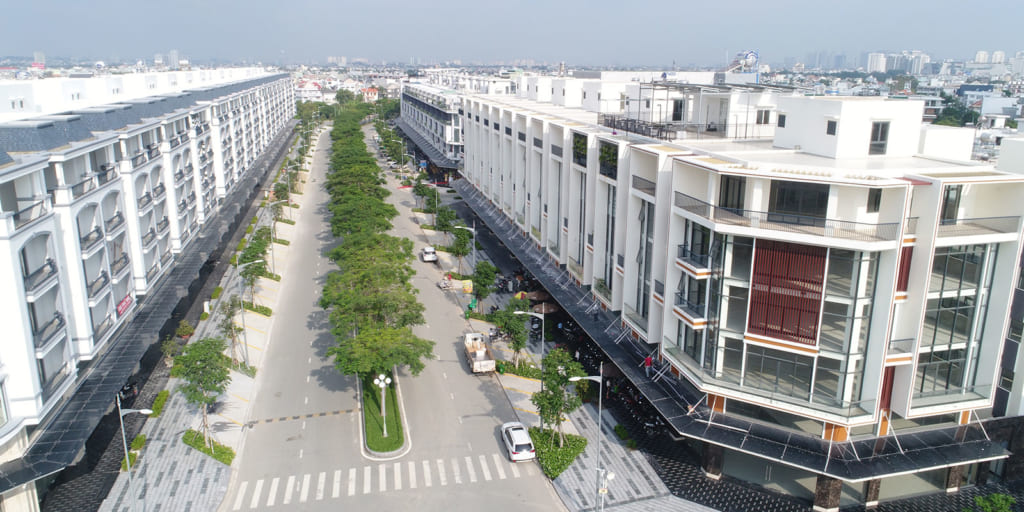 Sau 5 năm xây dựng khu đô thị sinh thái ven sông Vạn Phúc city có tổng diện tích 198ha của Tập đoàn Đại Phúc ở quận Thủ Đức đang dần hình thành không gian sống đẳng cấp