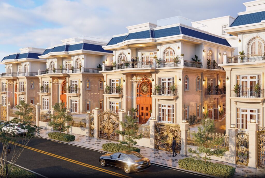 Mặt nhìn nghiên biệt thự Mansion