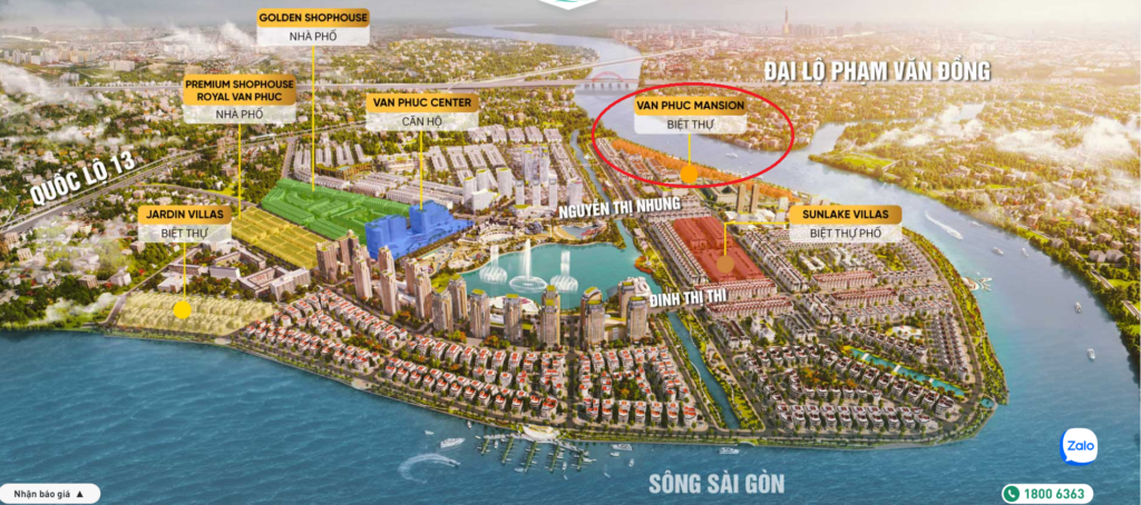 gia biet thu van phuc mansion