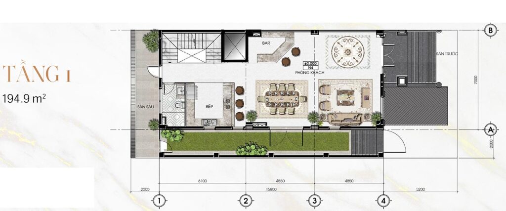 noi that biet thu sunlake villas van phuc 