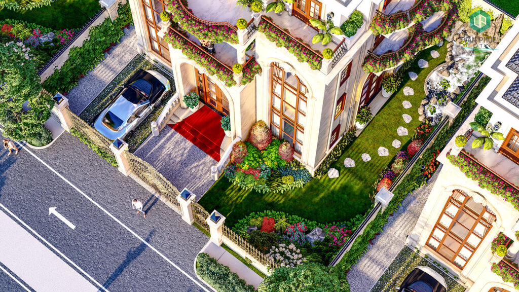 thiet ke biet thu jardin villas van phuc 