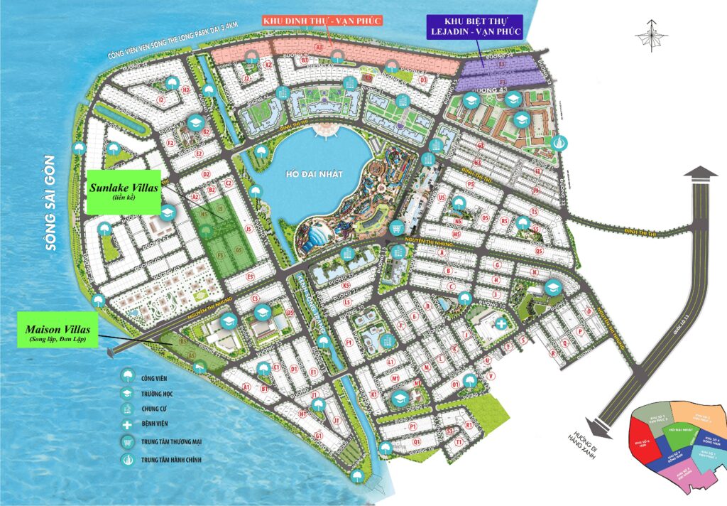 vi tri biet thu jardin villas van phuc