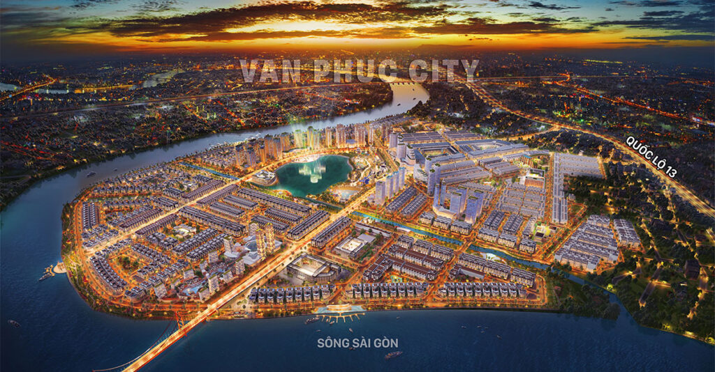 pho thuong mai dem tai van phuc city