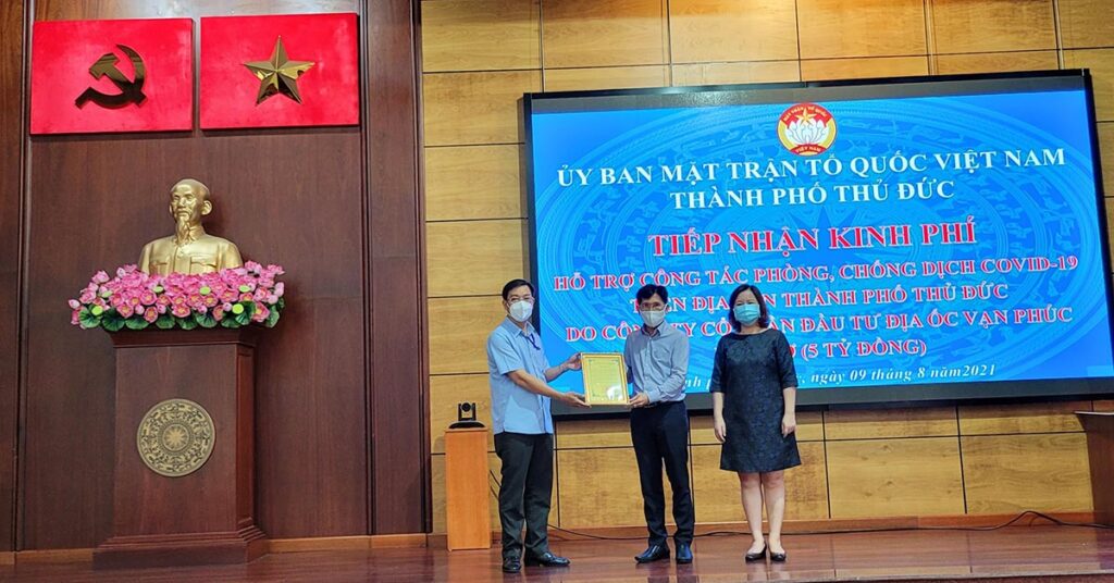 van phuc group ung ho qua