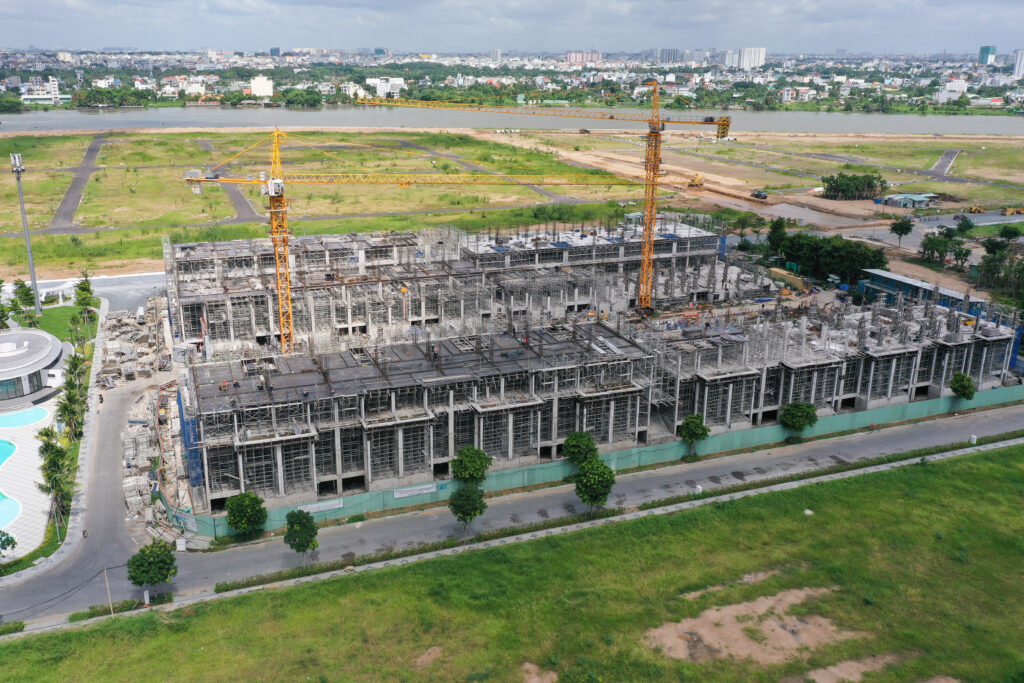 Cập nhật tiến độ xây dựng của Vạn Phúc City