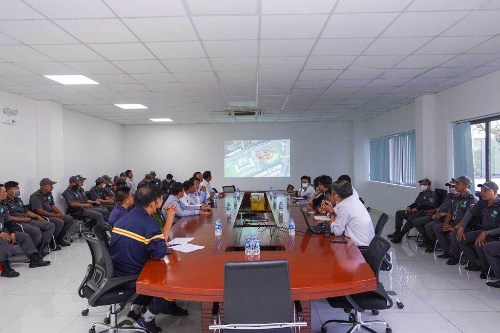 tap huan nghiep vu pccc tai khu do thi van phuc