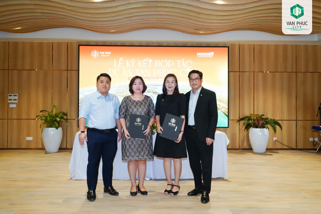 lễ ký kết hợp tác dự án vạn phúc city